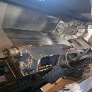 []韩国斗山PUMA400L，加工长度2米。